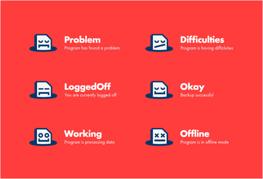 AngryFile-online-backup-storage-icon-logo-design-branding-identity-graphics-4 #icon #picto #character