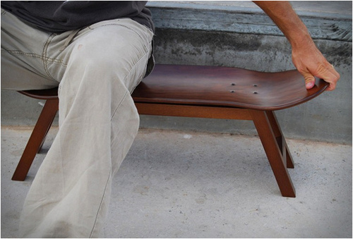 Nollie Flip Stool #design #product #industrial #craftsmanship #engineering
