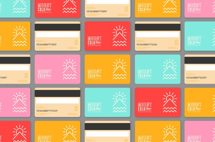 MOUNT - Cold Brew Coffee branding & packaging on Behance by Lucas Jubb