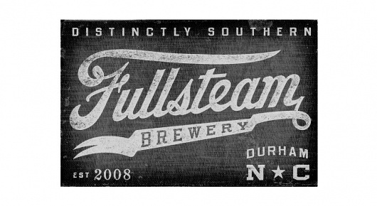 Brand Identity | Fullsteam Brewery | Helms Workshop #brand #identity #typography