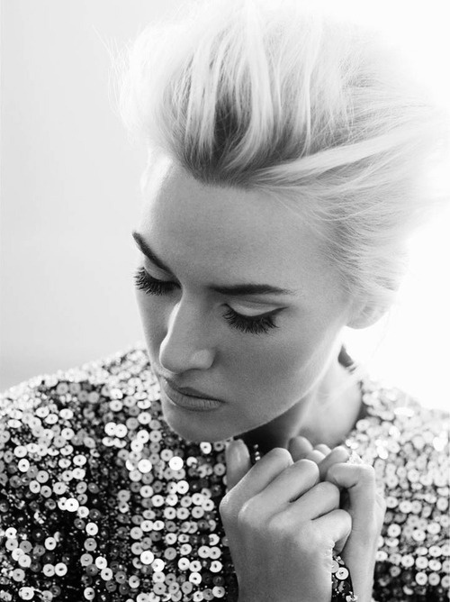Fashion photography(Kate Winslet by Alexi Lubomirksi for Harper's Bazaar UK April 2013) #fashion #winslet #kate