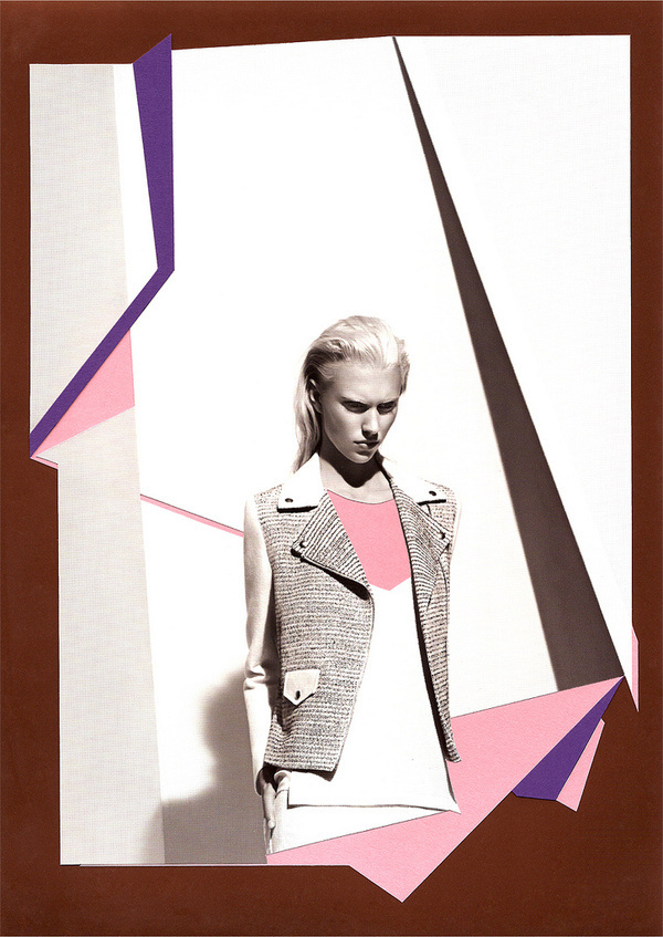 Catalogue de Paris_2 by paulobrandaomelo.com #paris #sandro #color #graphic #shapes #catalogue #fashion #collage #editorial #berlin