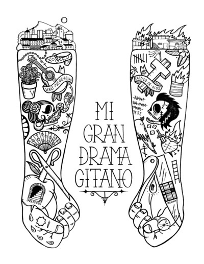 My Big Gipsy Dramaby Viva La Graph! #arms #tattoos