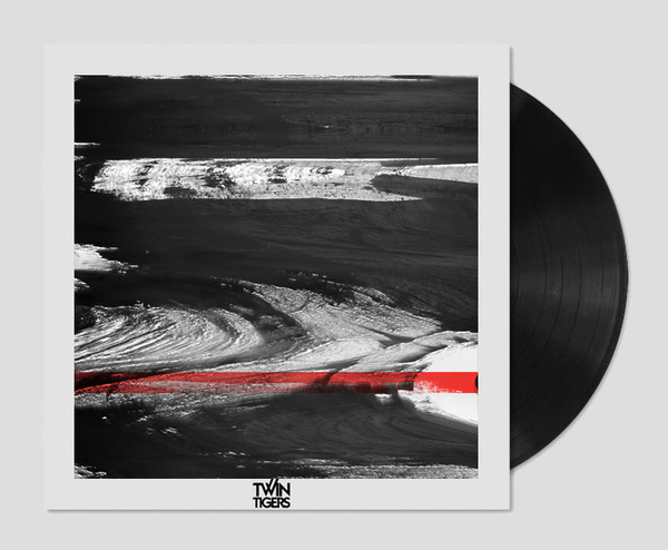 www.tomsears.me | Twin Tigers Album artwork 2013. Collaboration with Elena Miska #album #sears #white #red #miska #black #artwork #tigers #vinyl #tom #art #twin #elena