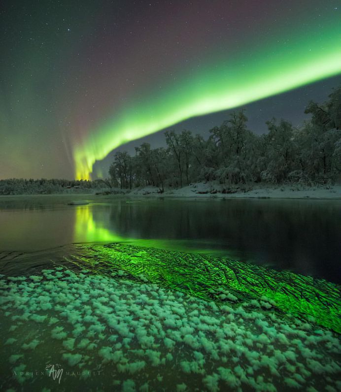 Adrien Louis Mauduit Captures The Northern Lights in Norway