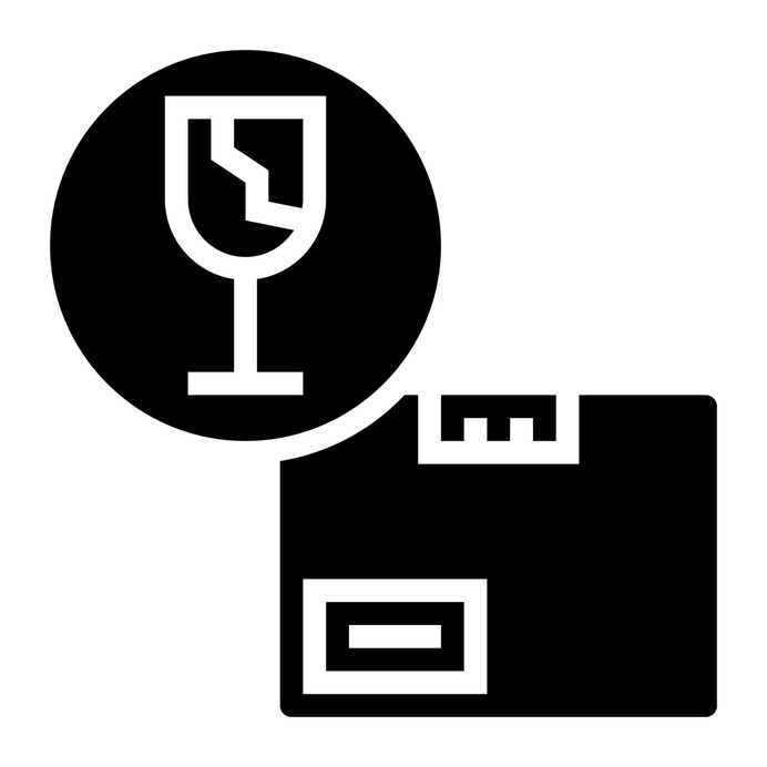 See more icon inspiration related to shipping and delivery, packaging, fragile, package, delivery, warning, box and caution on Flaticon.