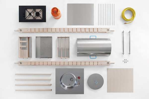 Critter by Elia Mangia #modular #kitchen #minimal