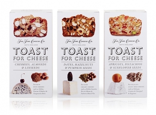 The Fine Cheese Co Toasts for Cheese | Irving & Co #packaging #food