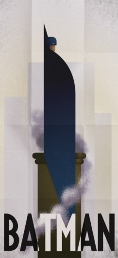 Jay Mug — Art Deco Batman #illustration #film