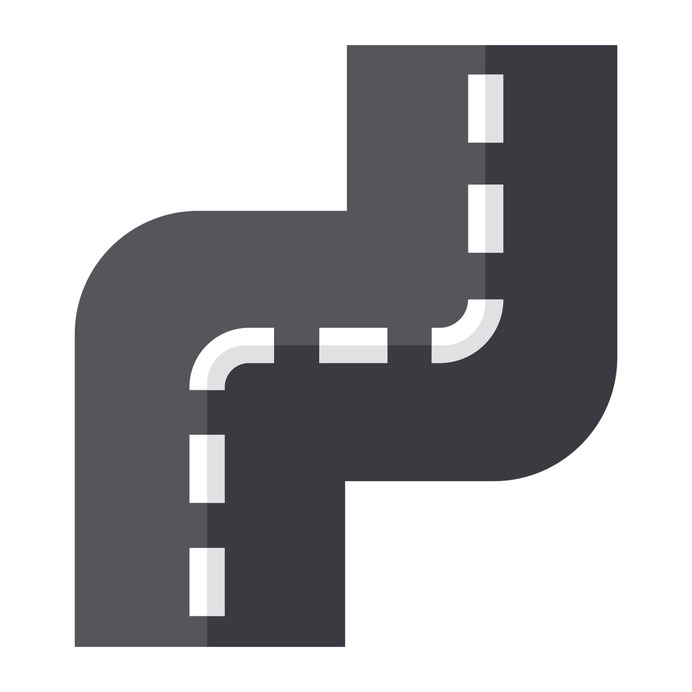 See more icon inspiration related to road, street, way, path, shapes and symbols, perspective, roads and travel on Flaticon.