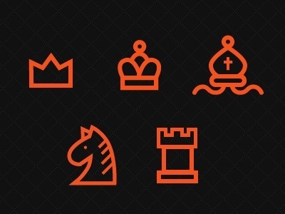 Dribbble - Attack of the squid bishop by Fuzzco™ #icons