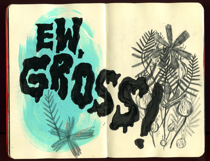 Krista Perry - Sketchbook No. 4 #illustration #sketchbook #moleskin