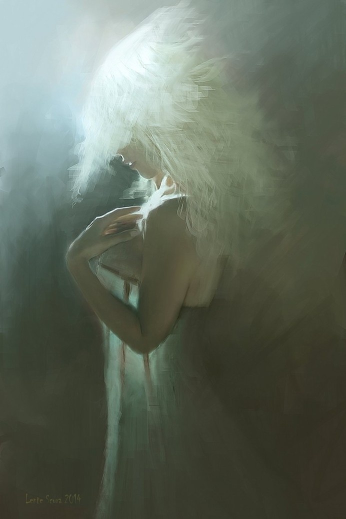 The Queen of Forgiveness #inspiration #painting #art #fine