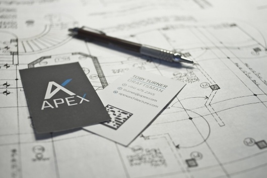 Clarke Harris #business #card #print #plans #identity #architecture #logo #pencil #typography