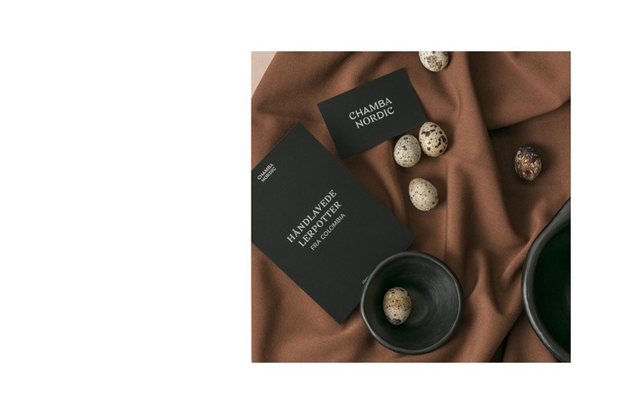 Chambra Nordic Branding - Mindsparkle Mag Holgersson designed the branding and identity for Chamba Nordic, a Danish brand bringing traditional Colombian ceramics called 'Chamba' to Denmark. #logo #packaging #identity #branding #design #color #photography #graphic #design #gallery #blog #project #mindsparkle #mag #beautiful #portfolio #designer