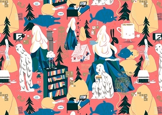 Nobrow 5 | Luke Pearson #illustration #pearson #nobrow #luke