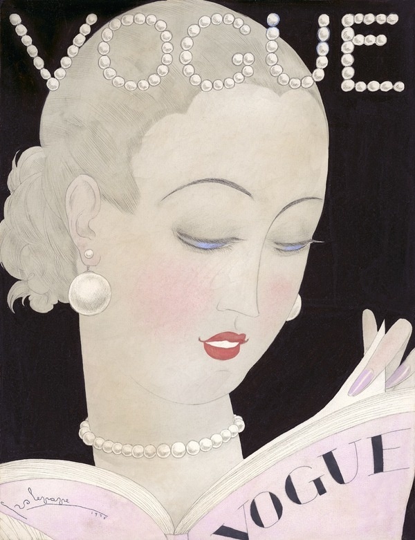 vintage vogue fashion illustrations