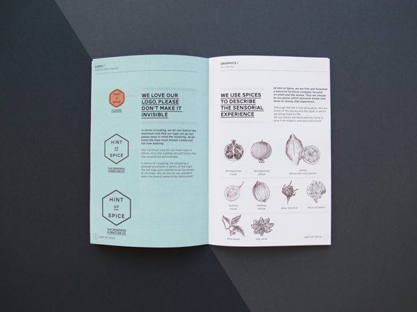 Hint of Spice Furniture Co. on Behance #style #guide