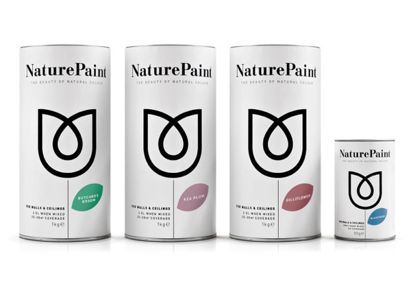 lovely package nature paint 1 #packaging #design #label