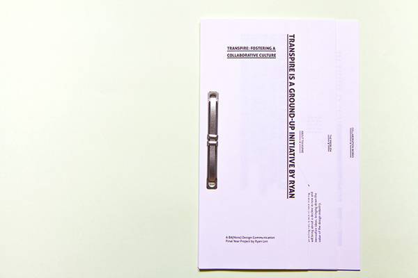 Transpire: The Exhibition - Catalogue #formats #documentary #documentation #various #collaborate #design #lasalle #book #publication #exhibition #catalogue #trends #transpire #collaboration #booklet #singapore #editorial