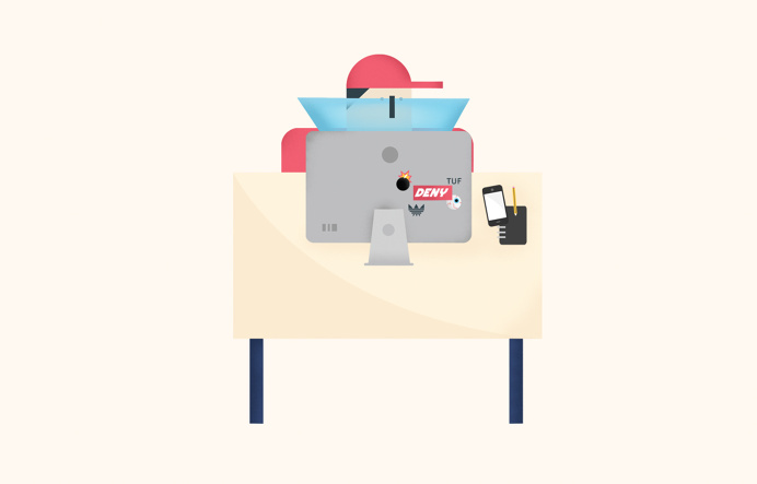 hipster editorial illustration - www.lucasjubb.co.uk