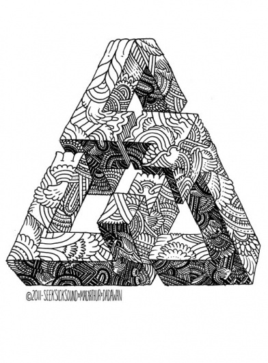 triangle+3.jpg 519×700 pixels #type #illustration