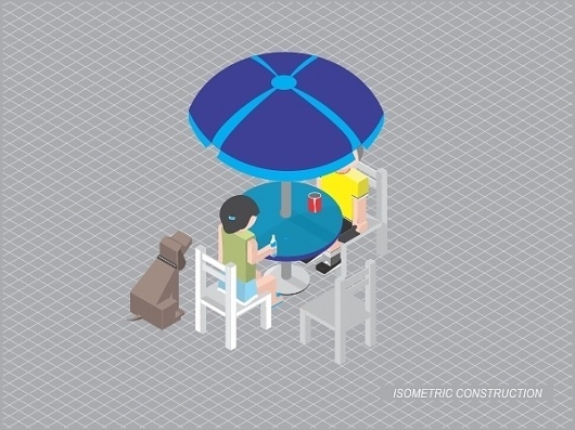 omaigod #modular #line #isometric #infographic #design #graphic #illustration #omaigod