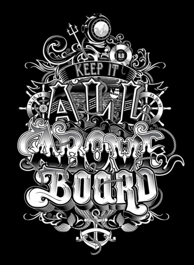 ilovedust | Posters of Fortune #fortune #ilovedust #of #sailing #sea #posters #poster #typography
