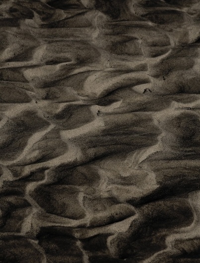 Sylt Island on the Behance Network #sand #pattern #oil