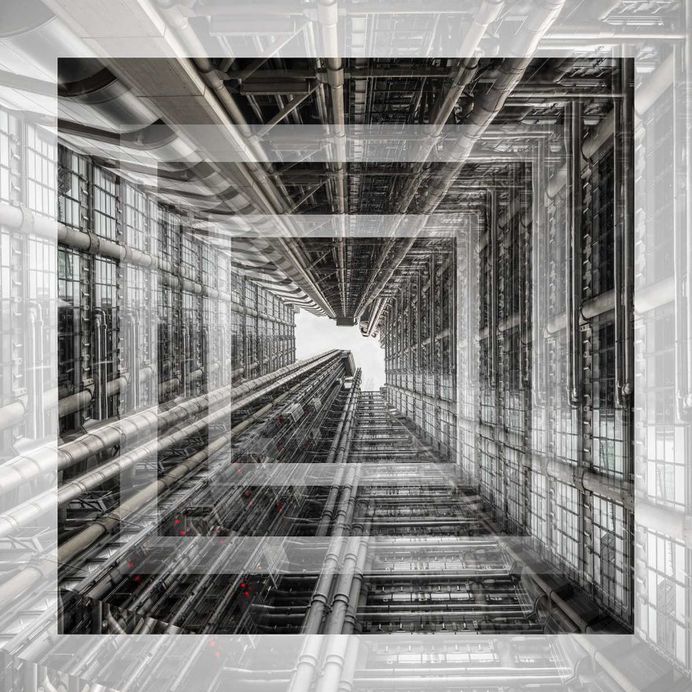Geometrical: Abstract Architecture Manipulations by Jesus M. Chamizo