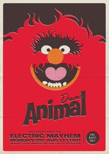 michaeldepippo_muppets_05.jpg (JPEG Image, 510x720 pixels) #de #muppets #posters #pippo #michael