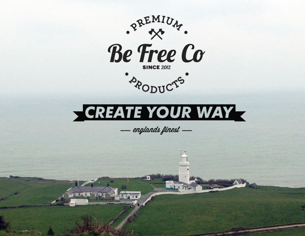 Be Free Clothing - Branding #branding #independent #brand #photography #company #logo #typography