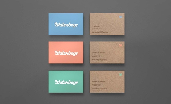 business cards by Wide and Narrow
