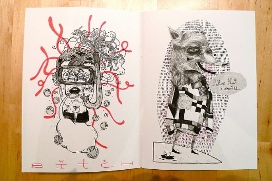 Anoik #fanzines #books #anoik #arturescarlate #illustration #heymikel
