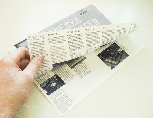 Open Dag MRT 12 | subform— #dennis #print #de #vries #brochure #subform #folder