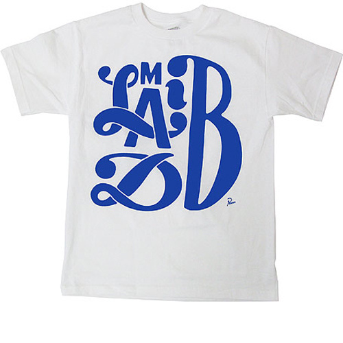 Rappcats » Madlib by Parra (White / Blue) #lettering #stonesthrow #t-shirt #madlib #parra