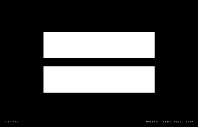 Tightype, inspiration N°541 published on The Gallery in date December 2nd, 2015. #website