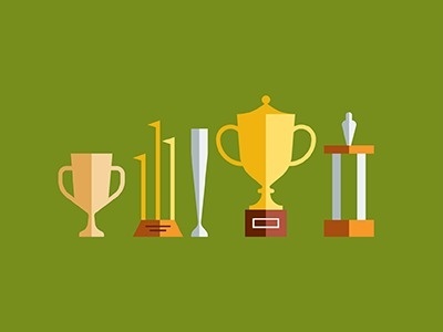 Dribbble - Repulse the Monkey by Bobby McKenna #bobby #mckenna #trophies #illustration #trophy