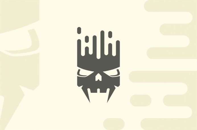 Equalizer Skull Logo