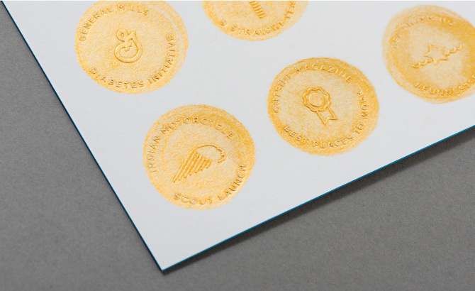 C+M valentine's day - Graphic Design portfolio of Marina Groh #valentines #emboss #direct #painted #print #letterpress #sweet #chocolate #craft #paint #mail #day #gold #mailer #love #typography