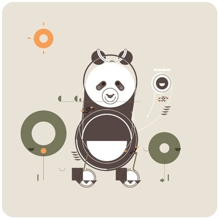 Leandro Castelao #illustration #vector #animal