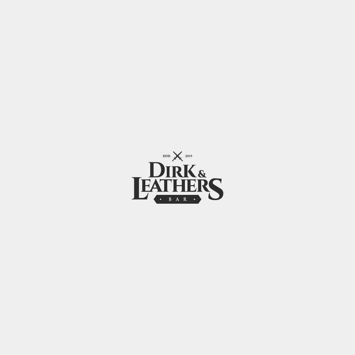 Dirk & Leathers Logo by Daniel Medina | 99 Designs
