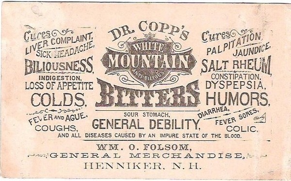 Bitters_Ad #victorian #bitters #vintage #typography