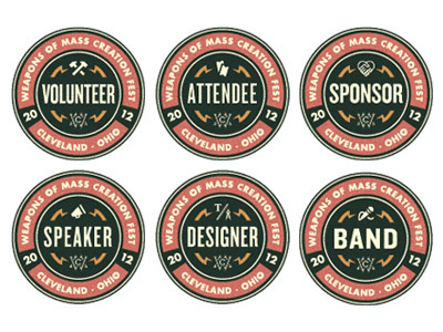 WMC Fest Badge Collection #icon #badges