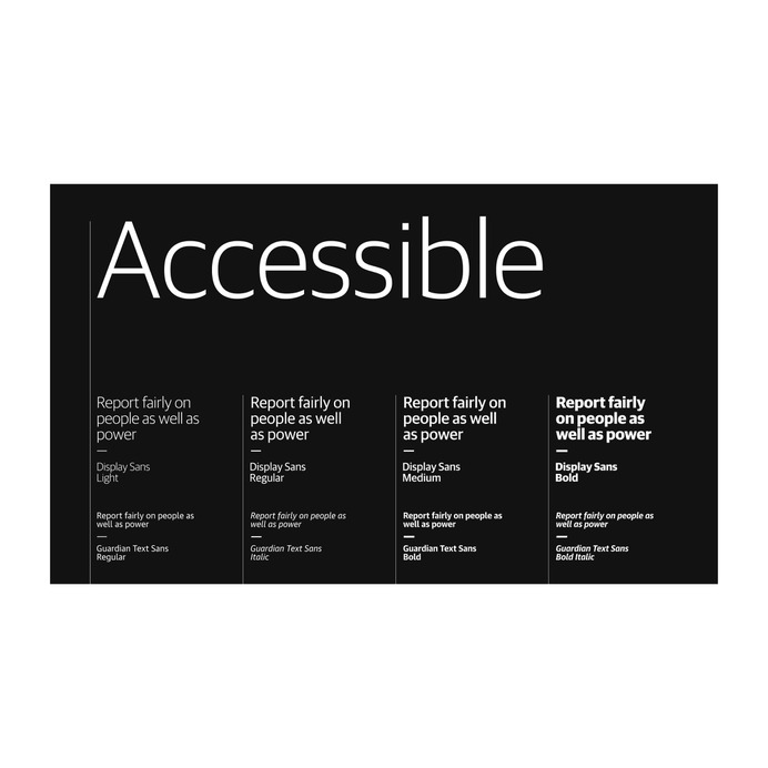 The Guardian digital design style guide