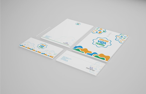 Creche Vida Videira - Visual Identity on Behance #brand #visual #identity