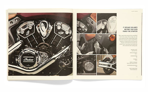 Soul Seven: Indian Motorcycle – Model Year 2015 | Allan Peters' Blog #catalog #print #design #layout #editorial