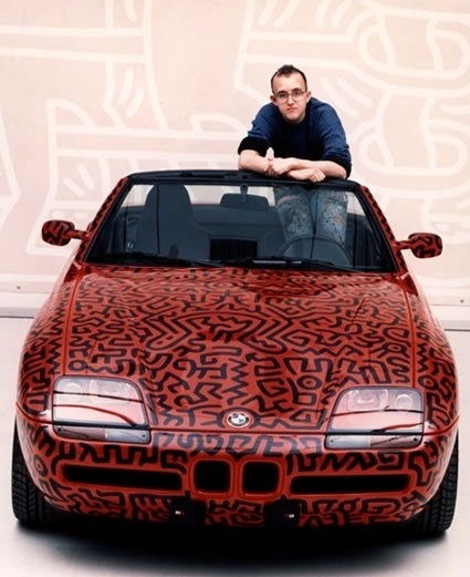 Keith Haring | Art | 1990 | Painting #bmw #keith #harring