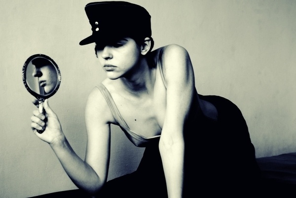 food on the Behance Network #mirror #photography #girl