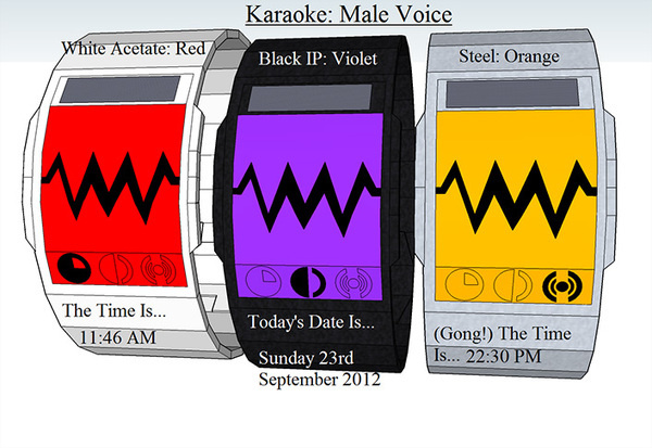 Karaoke Watch #tech #amazing #modern #innovation #design #futuristic #gadget #ideas #craft #illustration #industrial #concept #art #cool
